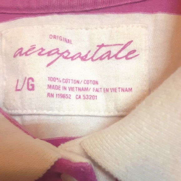 Areopostale collar top size Large - Picture 3 of 6